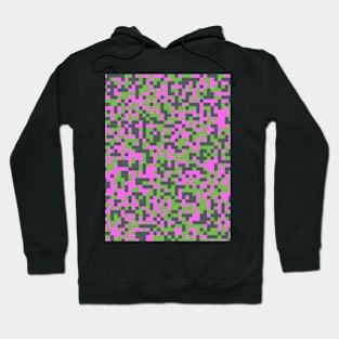 pixel colorful pattern design Hoodie